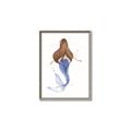 Picture of Brunette Mermaid _GroupedProduct_Rectangle_Portrait_Mini_ _GroupedProduct_Rectangle_Portrait_Canvas_Framed_