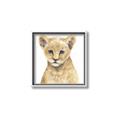 Picture of Lion Babe _GroupedProduct_Square_Mini_ _GroupedProduct_Square_Canvas_Framed_