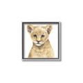 Picture of Lion Babe _GroupedProduct_Square_Mini_ _GroupedProduct_Square_Canvas_Framed_