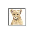 Picture of Lion Babe _GroupedProduct_Square_Mini_ _GroupedProduct_Square_Canvas_Framed_