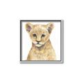 Picture of Lion Babe _GroupedProduct_Square_Mini_ _GroupedProduct_Square_Canvas_Framed_