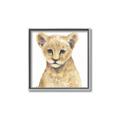 Picture of Lion Babe _GroupedProduct_Square_Mini_ _GroupedProduct_Square_Canvas_Framed_