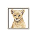 Picture of Lion Babe _GroupedProduct_Square_Mini_ _GroupedProduct_Square_Canvas_Framed_