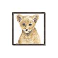 Picture of Lion Babe _GroupedProduct_Square_Mini_ _GroupedProduct_Square_Canvas_Framed_