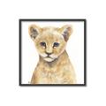 Picture of Lion Babe _GroupedProduct_Square_Mini_ _GroupedProduct_Square_Canvas_Framed_
