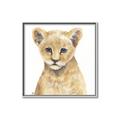 Picture of Lion Babe _GroupedProduct_Square_Mini_ _GroupedProduct_Square_Canvas_Framed_