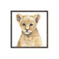 Picture of Lion Babe _GroupedProduct_Square_Mini_ _GroupedProduct_Square_Canvas_Framed_