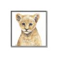 Picture of Lion Babe _GroupedProduct_Square_Mini_ _GroupedProduct_Square_Canvas_Framed_