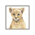 Picture of Lion Babe _GroupedProduct_Square_Mini_ _GroupedProduct_Square_Canvas_Framed_