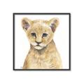 Picture of Lion Babe _GroupedProduct_Square_Mini_ _GroupedProduct_Square_Canvas_Framed_