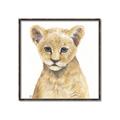 Picture of Lion Babe _GroupedProduct_Square_Mini_ _GroupedProduct_Square_Canvas_Framed_