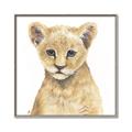 Picture of Lion Babe _GroupedProduct_Square_Mini_ _GroupedProduct_Square_Canvas_Framed_