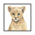 Picture of Lion Babe _GroupedProduct_Square_Mini_ _GroupedProduct_Square_Canvas_Framed_
