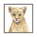 Picture of Lion Babe _GroupedProduct_Square_Mini_ _GroupedProduct_Square_Canvas_Framed_