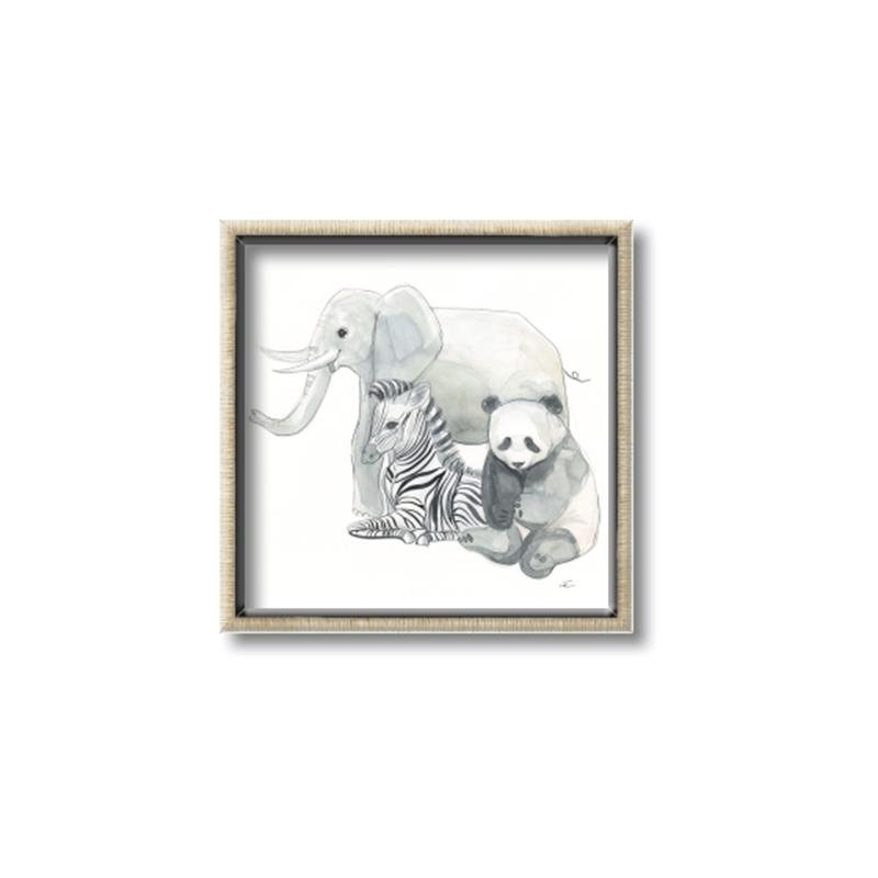 Picture of Safari Squad II _GroupedProduct_Square_Mini_ _GroupedProduct_Square_Canvas_Framed_