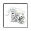 Picture of Safari Squad II _GroupedProduct_Square_Mini_ _GroupedProduct_Square_Canvas_Framed_