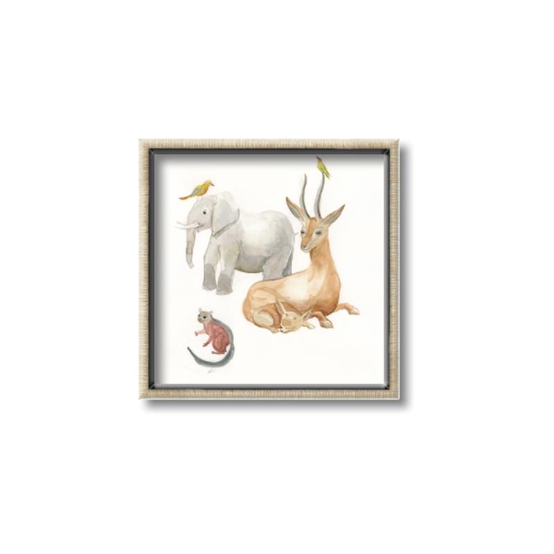 Picture of Safari Squad III  _GroupedProduct_Square_Mini_ _GroupedProduct_Square_Canvas_Framed_
