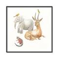 Picture of Safari Squad III  _GroupedProduct_Square_Mini_ _GroupedProduct_Square_Canvas_Framed_