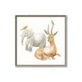 Picture of Safari Squad IV _GroupedProduct_Square_Mini_ _GroupedProduct_Square_Canvas_Framed_
