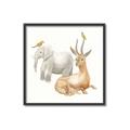 Picture of Safari Squad IV _GroupedProduct_Square_Mini_ _GroupedProduct_Square_Canvas_Framed_
