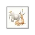 Picture of Safari Squad IV _GroupedProduct_Square_Mini_ _GroupedProduct_Square_Canvas_Framed_