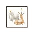Picture of Safari Squad IV _GroupedProduct_Square_Mini_ _GroupedProduct_Square_Canvas_Framed_