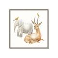 Picture of Safari Squad IV _GroupedProduct_Square_Mini_ _GroupedProduct_Square_Canvas_Framed_