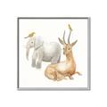 Picture of Safari Squad IV _GroupedProduct_Square_Mini_ _GroupedProduct_Square_Canvas_Framed_