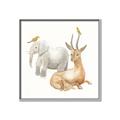 Picture of Safari Squad IV _GroupedProduct_Square_Mini_ _GroupedProduct_Square_Canvas_Framed_