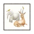 Picture of Safari Squad IV _GroupedProduct_Square_Mini_ _GroupedProduct_Square_Canvas_Framed_