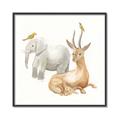 Picture of Safari Squad IV _GroupedProduct_Square_Mini_ _GroupedProduct_Square_Canvas_Framed_