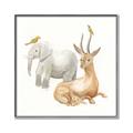 Picture of Safari Squad IV _GroupedProduct_Square_Mini_ _GroupedProduct_Square_Canvas_Framed_