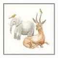 Picture of Safari Squad IV _GroupedProduct_Square_Mini_ _GroupedProduct_Square_Canvas_Framed_