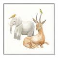 Picture of Safari Squad IV _GroupedProduct_Square_Mini_ _GroupedProduct_Square_Canvas_Framed_