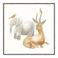 Picture of Safari Squad IV _GroupedProduct_Square_Mini_ _GroupedProduct_Square_Canvas_Framed_