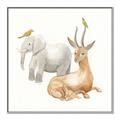 Picture of Safari Squad IV _GroupedProduct_Square_Mini_ _GroupedProduct_Square_Canvas_Framed_