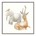 Picture of Safari Squad IV _GroupedProduct_Square_Mini_ _GroupedProduct_Square_Canvas_Framed_