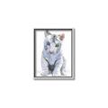 Picture of White Tiger Cub _GroupedProduct_Rectangle_Portrait_Mini_ _GroupedProduct_Rectangle_Portrait_Canvas_Framed_