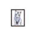 Picture of White Tiger Cub _GroupedProduct_Rectangle_Portrait_Mini_ _GroupedProduct_Rectangle_Portrait_Canvas_Framed_