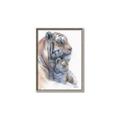 Picture of Mom and Baby Tiger _GroupedProduct_Rectangle_Portrait_Mini_ _GroupedProduct_Rectangle_Portrait_Canvas_Framed_