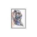 Picture of Mom and Baby Tiger _GroupedProduct_Rectangle_Portrait_Mini_ _GroupedProduct_Rectangle_Portrait_Canvas_Framed_