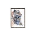 Picture of Mom and Baby Tiger _GroupedProduct_Rectangle_Portrait_Mini_ _GroupedProduct_Rectangle_Portrait_Canvas_Framed_