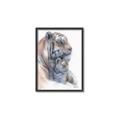 Picture of Mom and Baby Tiger _GroupedProduct_Rectangle_Portrait_Mini_ _GroupedProduct_Rectangle_Portrait_Canvas_Framed_