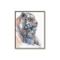 Picture of Mom and Baby Tiger _GroupedProduct_Rectangle_Portrait_Mini_ _GroupedProduct_Rectangle_Portrait_Canvas_Framed_