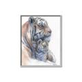 Picture of Mom and Baby Tiger _GroupedProduct_Rectangle_Portrait_Mini_ _GroupedProduct_Rectangle_Portrait_Canvas_Framed_