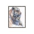 Picture of Mom and Baby Tiger _GroupedProduct_Rectangle_Portrait_Mini_ _GroupedProduct_Rectangle_Portrait_Canvas_Framed_