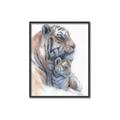 Picture of Mom and Baby Tiger _GroupedProduct_Rectangle_Portrait_Mini_ _GroupedProduct_Rectangle_Portrait_Canvas_Framed_