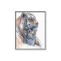 Picture of Mom and Baby Tiger _GroupedProduct_Rectangle_Portrait_Mini_ _GroupedProduct_Rectangle_Portrait_Canvas_Framed_