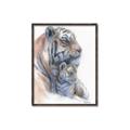Picture of Mom and Baby Tiger _GroupedProduct_Rectangle_Portrait_Mini_ _GroupedProduct_Rectangle_Portrait_Canvas_Framed_
