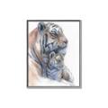 Picture of Mom and Baby Tiger _GroupedProduct_Rectangle_Portrait_Mini_ _GroupedProduct_Rectangle_Portrait_Canvas_Framed_